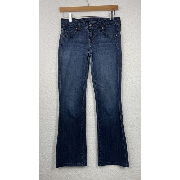 Genetic Denim The Riley Jeans 26 Womens Low Rise Y2K Jeans 27x29 Flare Jeans 26 - Picture 1 of 15